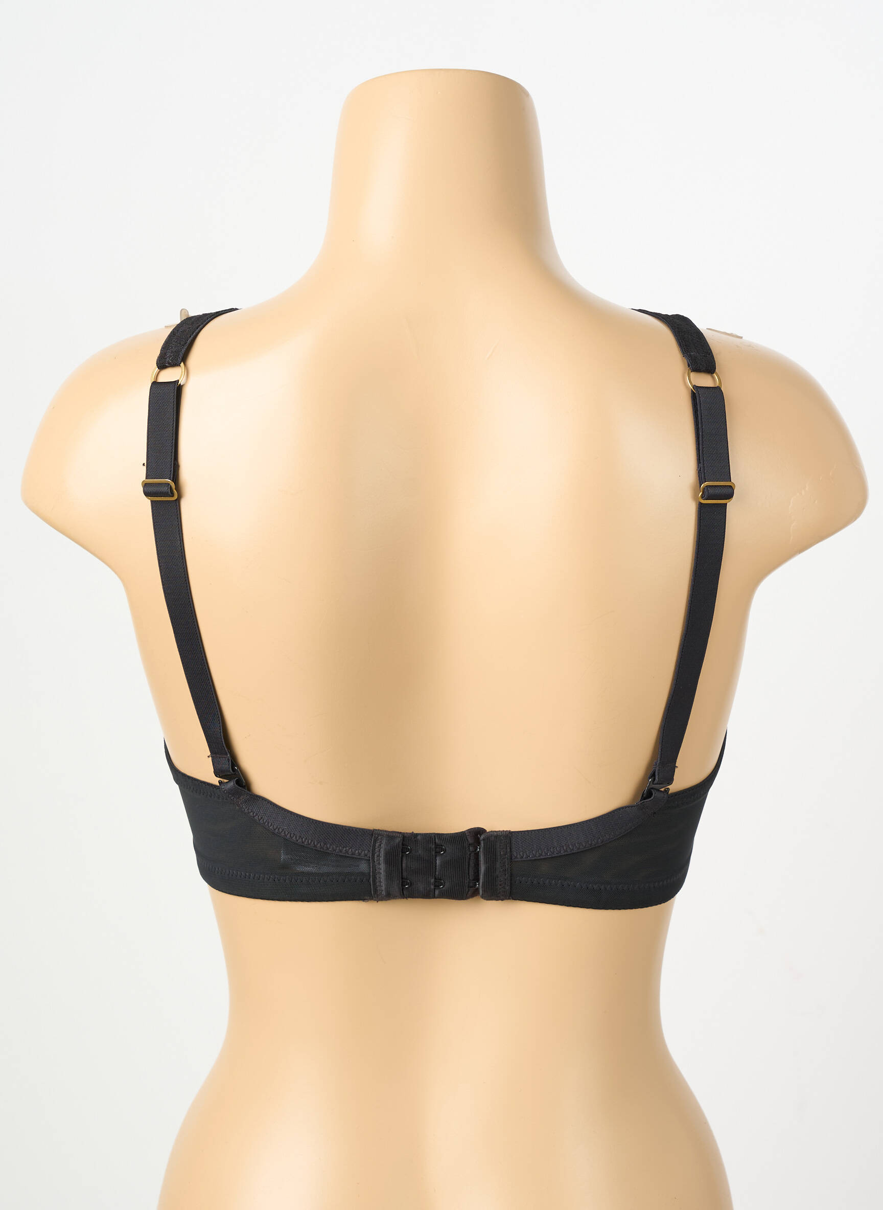 Sutien ușoară și transparentă top sutien modelat negru VALEGE femeie