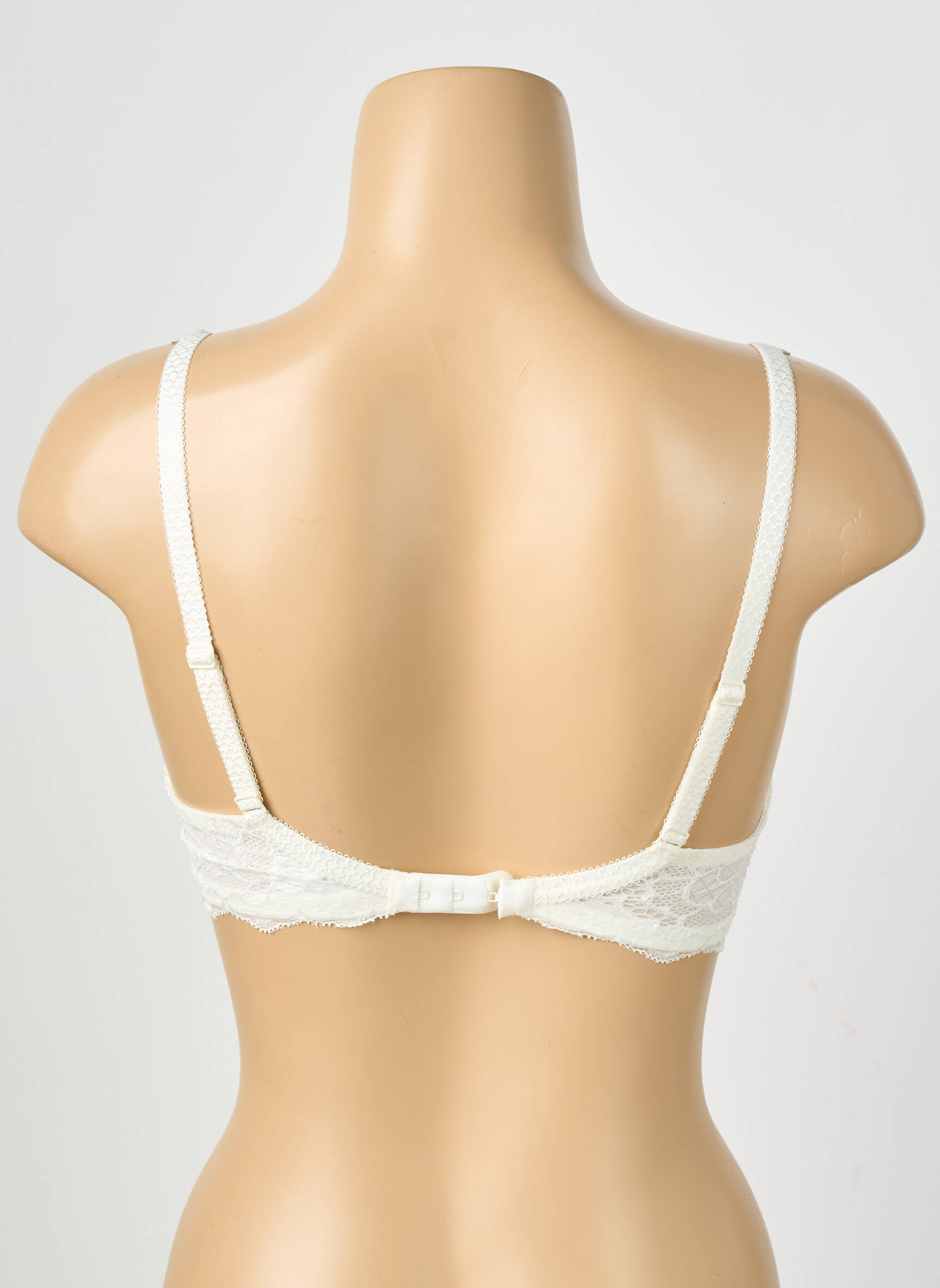 Sutien efect material satinat top sutien modelat bej SIMONE PERELE femeie