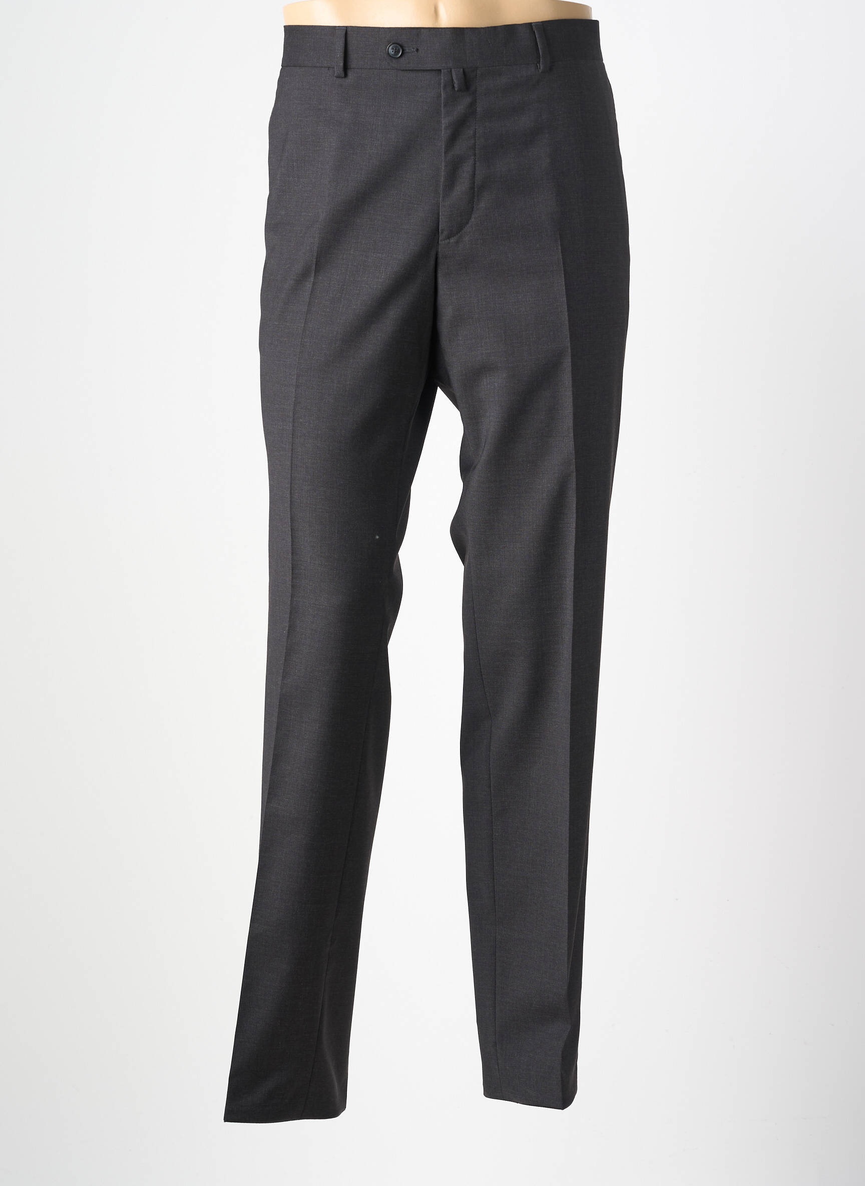 Pantalon slim talie cu cleme mărime normală gri BARUTTI bărbat