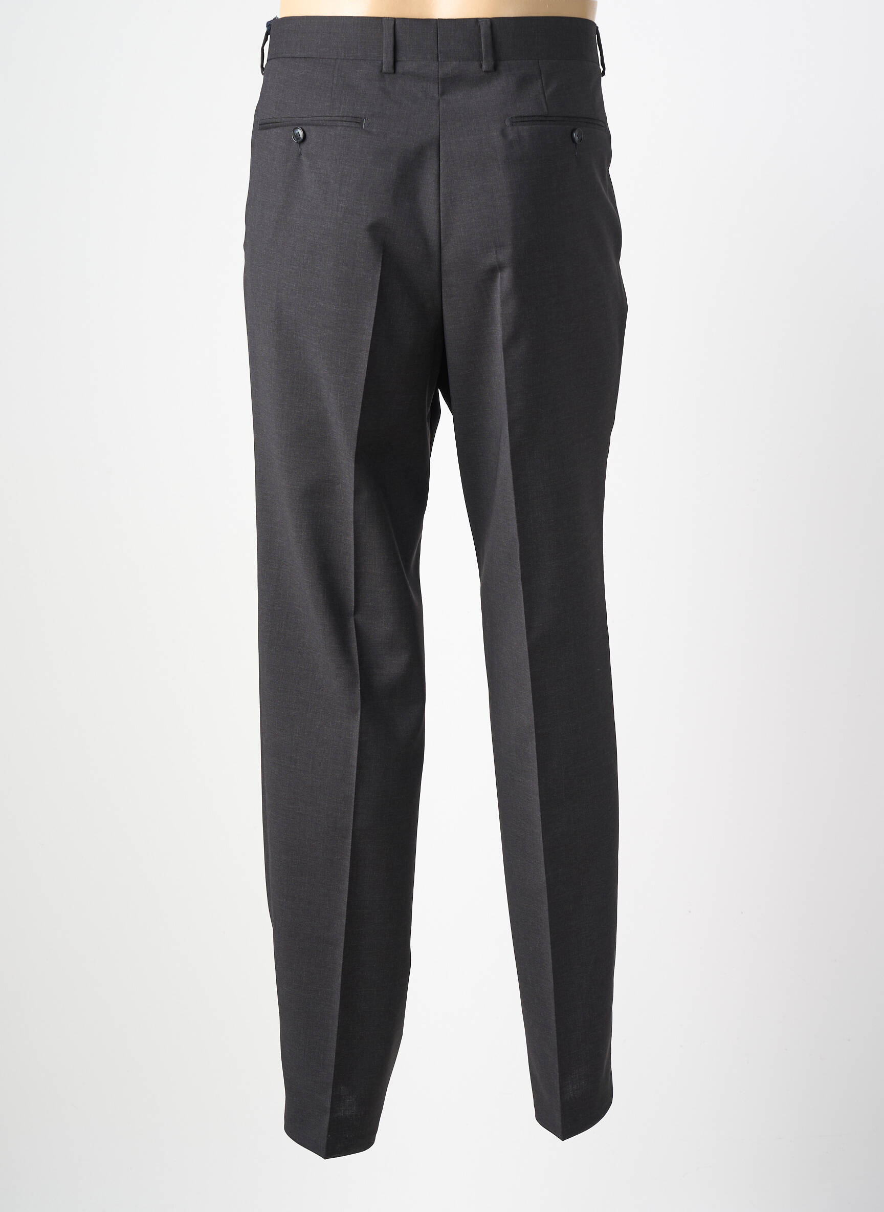 Pantalon slim talie cu cleme mărime normală gri BARUTTI bărbat