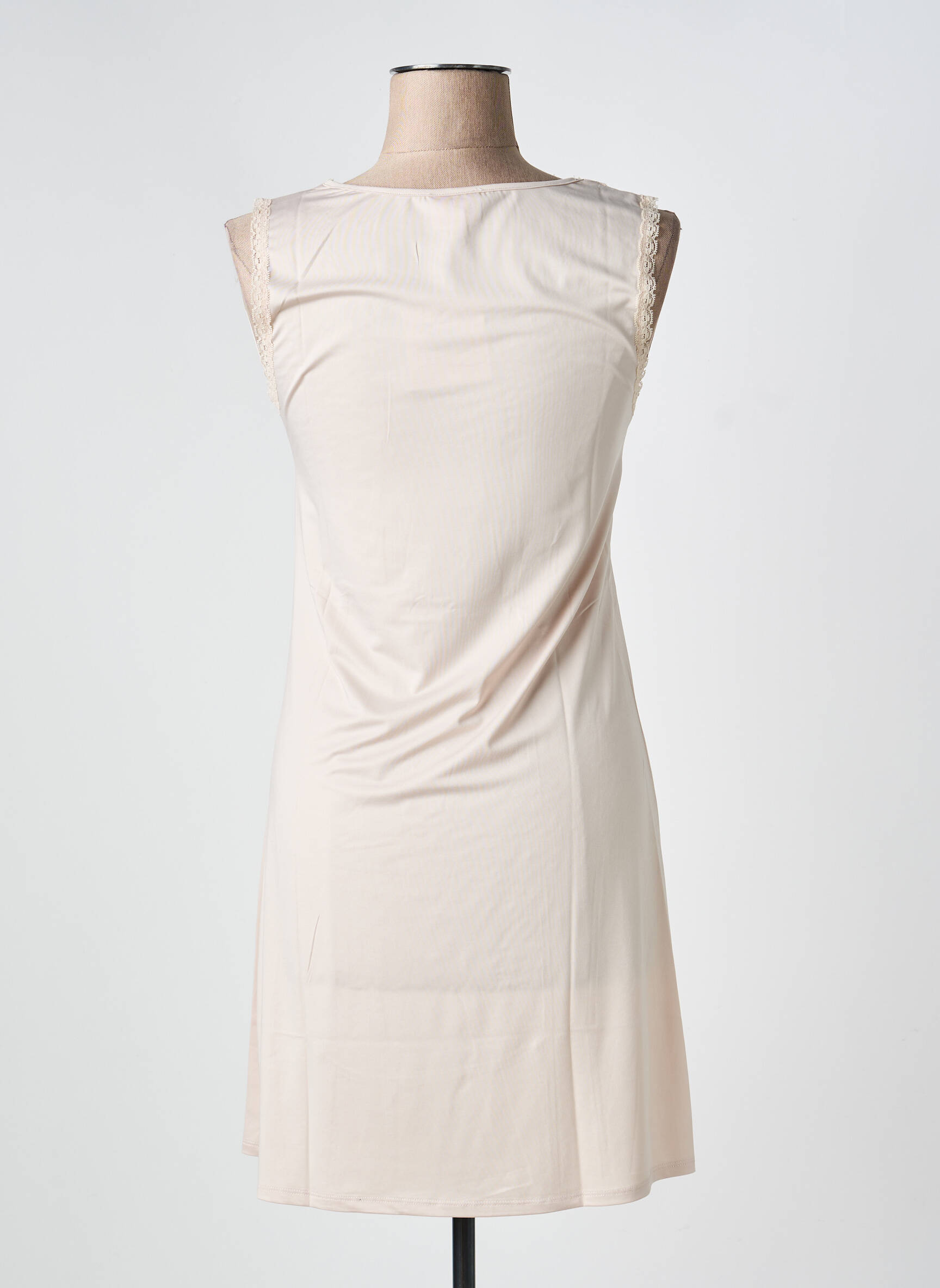 Jupon/fond de rochie elasticitate culoare piersică ROSE POMME femeie