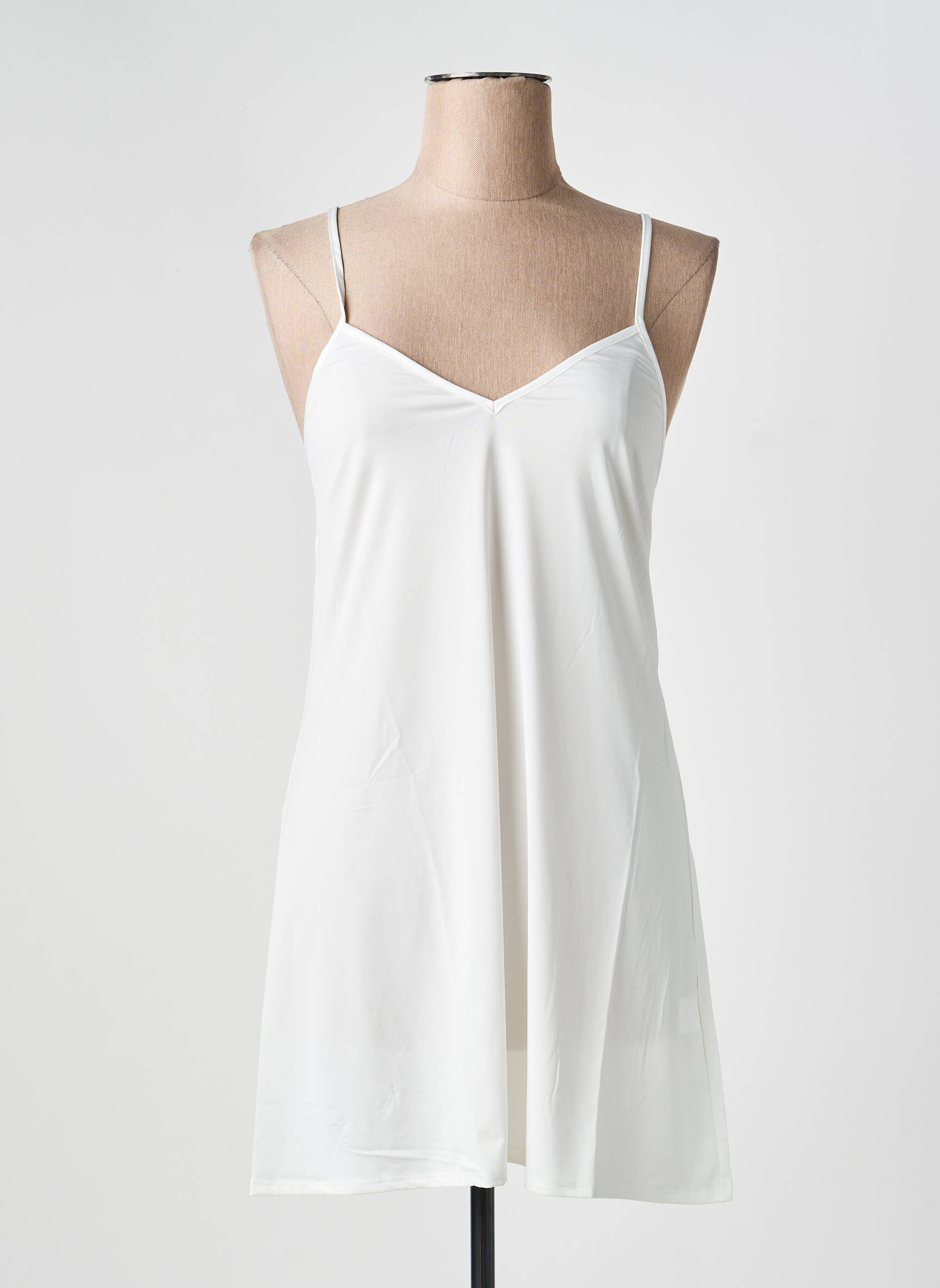 Jupon/fond de rochie elasticitate alb ROSE POMME femeie