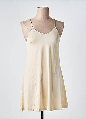 Jupon/fond de rochie elasticitate culoare piersică ROSE POMME femeie