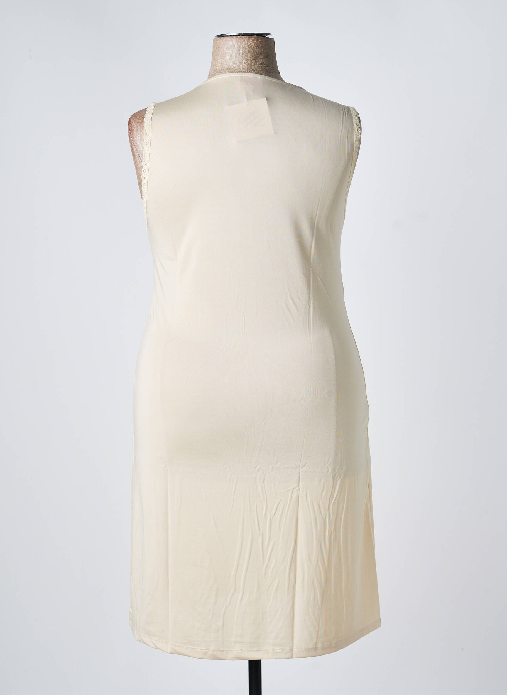 Jupon/fond de rochie elasticitate culoare piersică ROSE POMME femeie