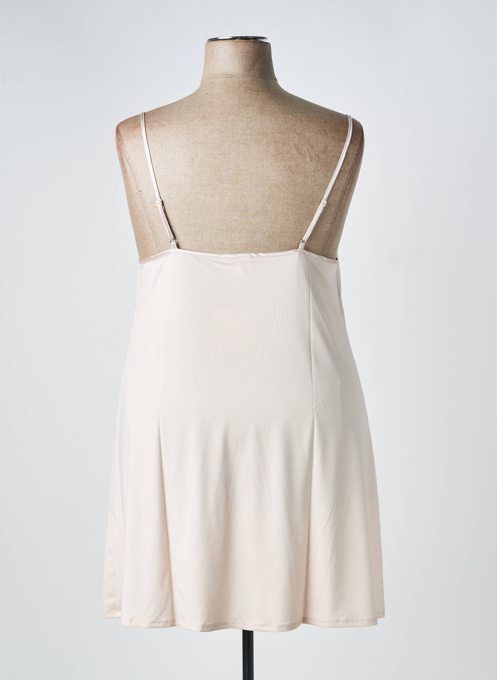 Jupon/fond de rochie elasticitate culoare piersică ROSE POMME femeie