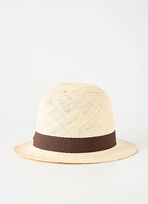 Pălărie formă pălărie de paie maro PANAMA HAT femeie