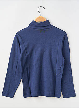Maletă mâneci lungi mâneci lungi albastru PETIT BATEAU copil