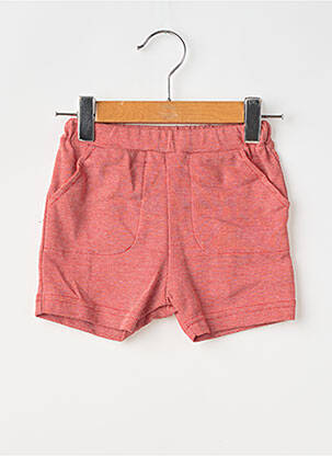 Șort elasticitate talie elastică roșu PETIT BATEAU băiat