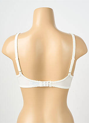 Sutien efect material satinat top sutien modelat bej TRIUMPH femeie