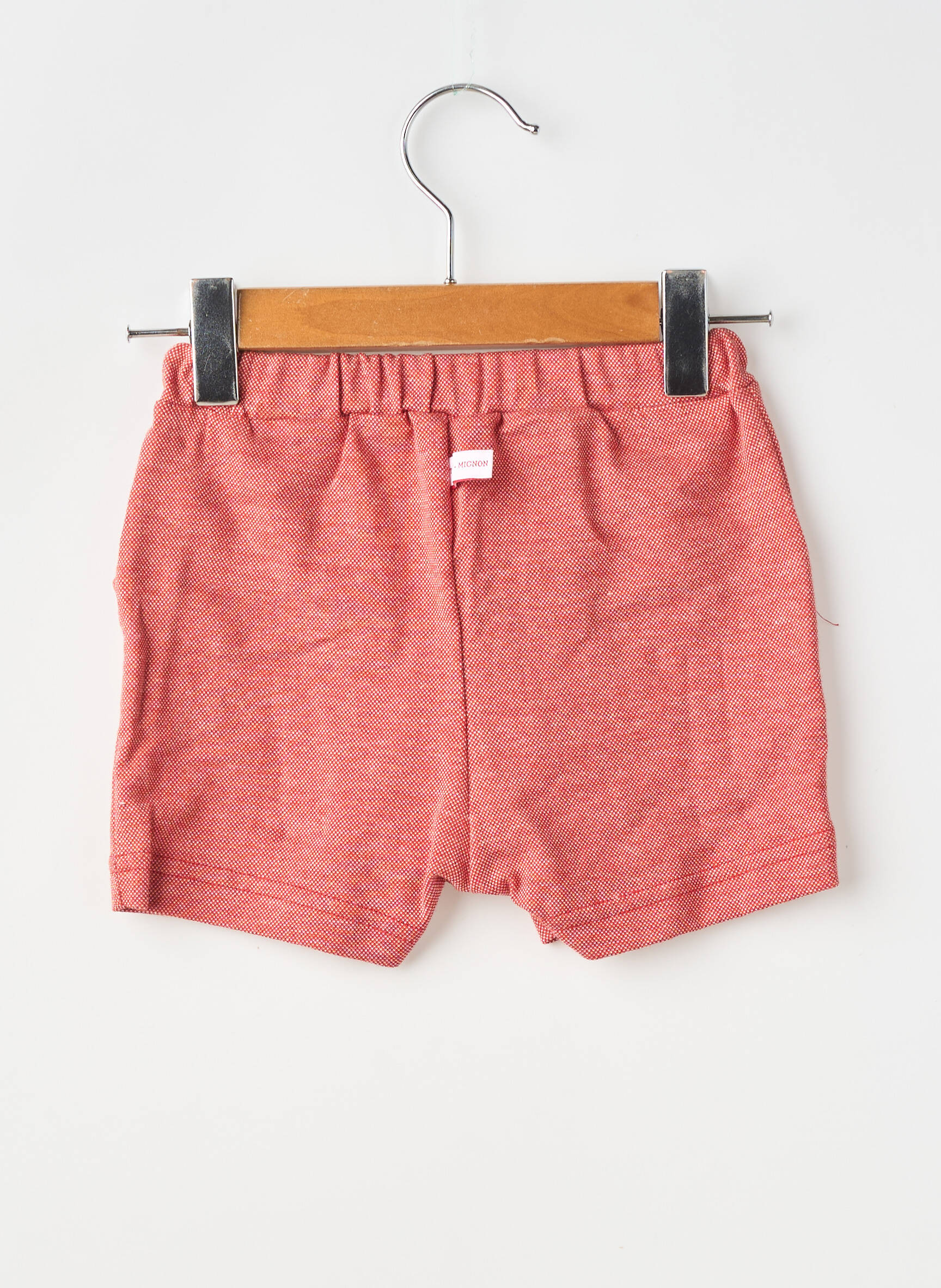 Șort elasticitate talie elastică roșu PETIT BATEAU băiat