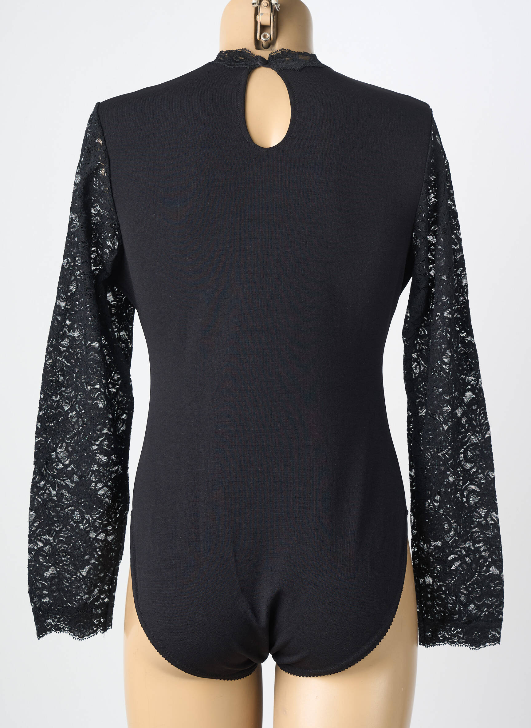 Body de lenjerie elasticitate negru ANNE DARCEY femeie