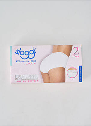 Chilot elasticitate alb SLOGGI femeie