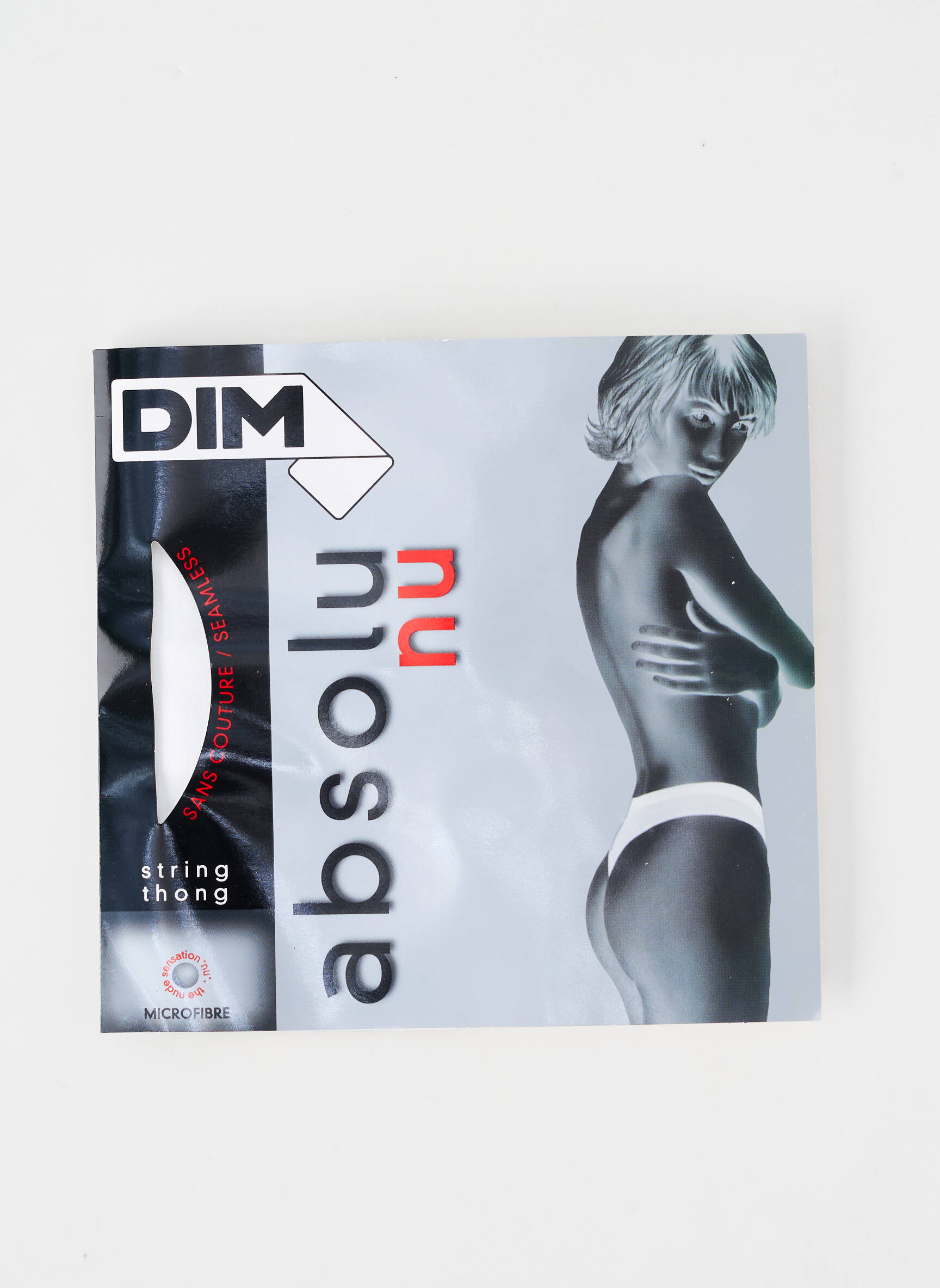 Tanga elasticitate alb DIM femeie