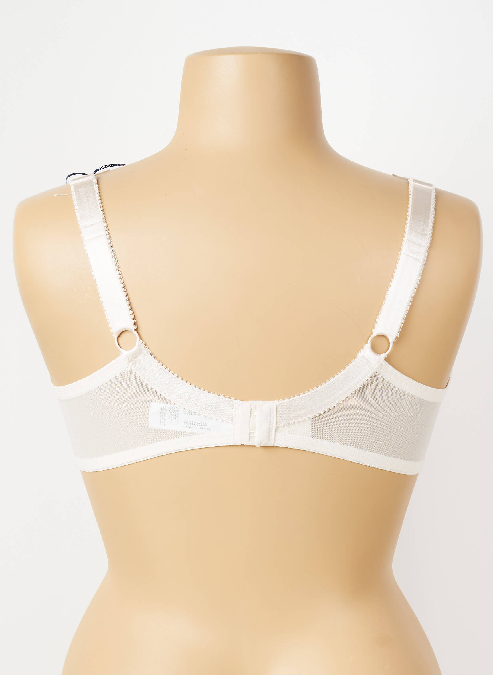 Sutien efect material satinat sutien cupe întregi cu decolteu înalt roz FANTASIE femeie