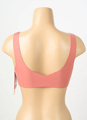 Sutien efect material satinat sutiene portocaliu SLOGGI femeie