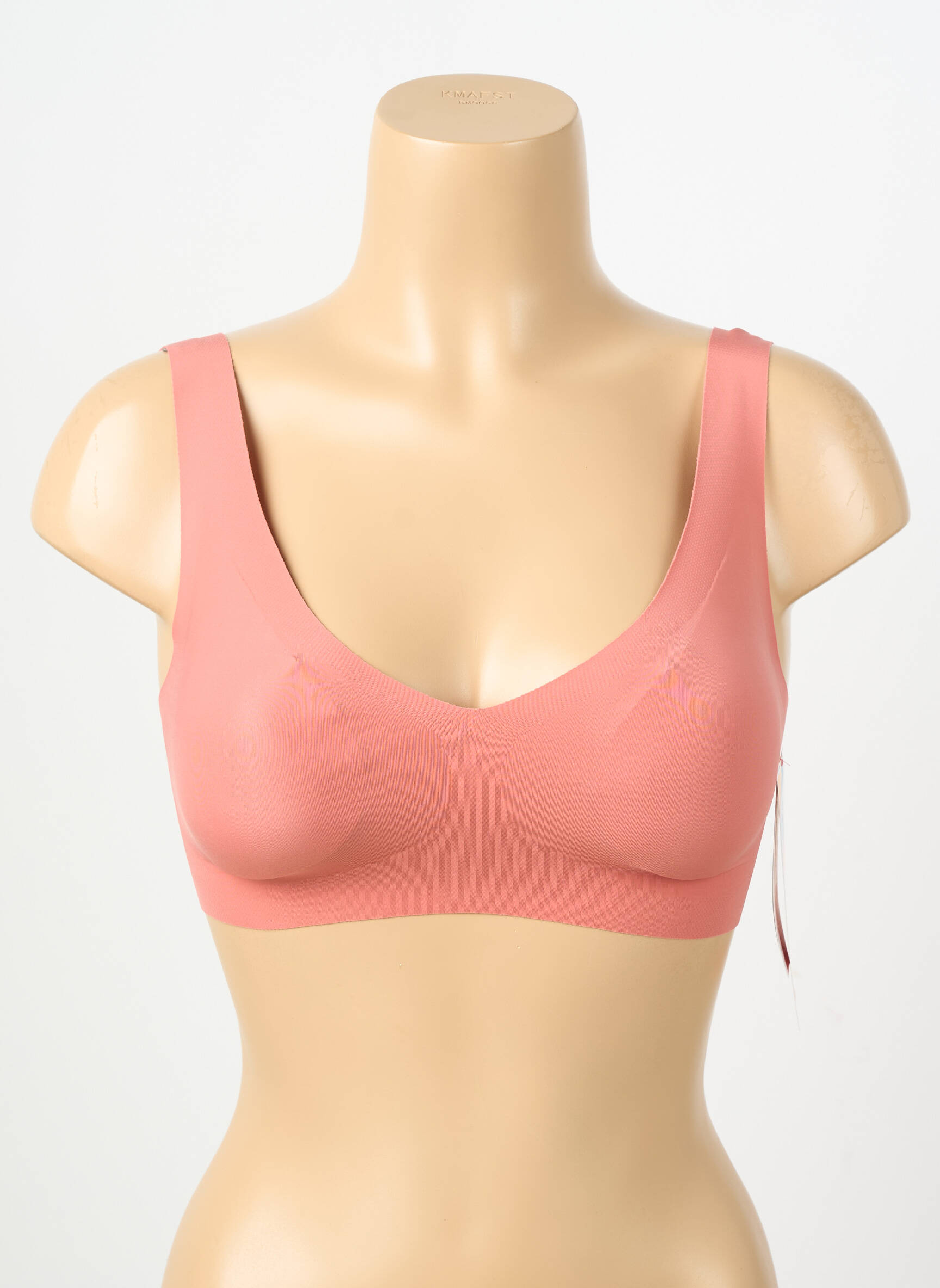 Sutien efect material satinat sutiene portocaliu SLOGGI femeie