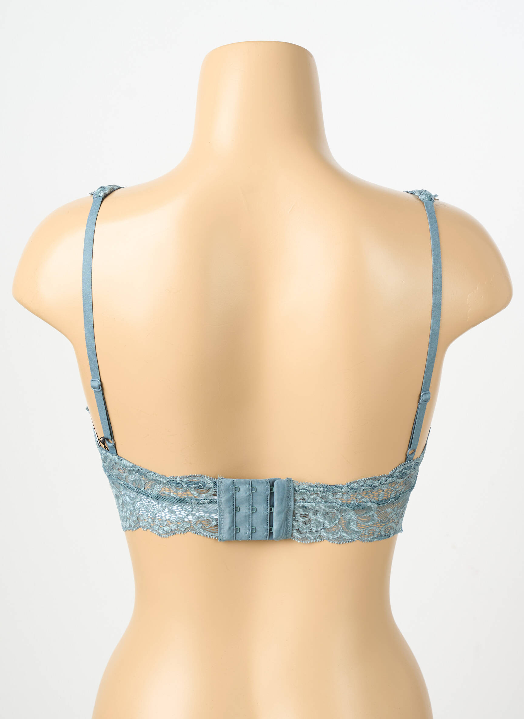 Sutien fără armatură bralete albastru JANIRA femeie
