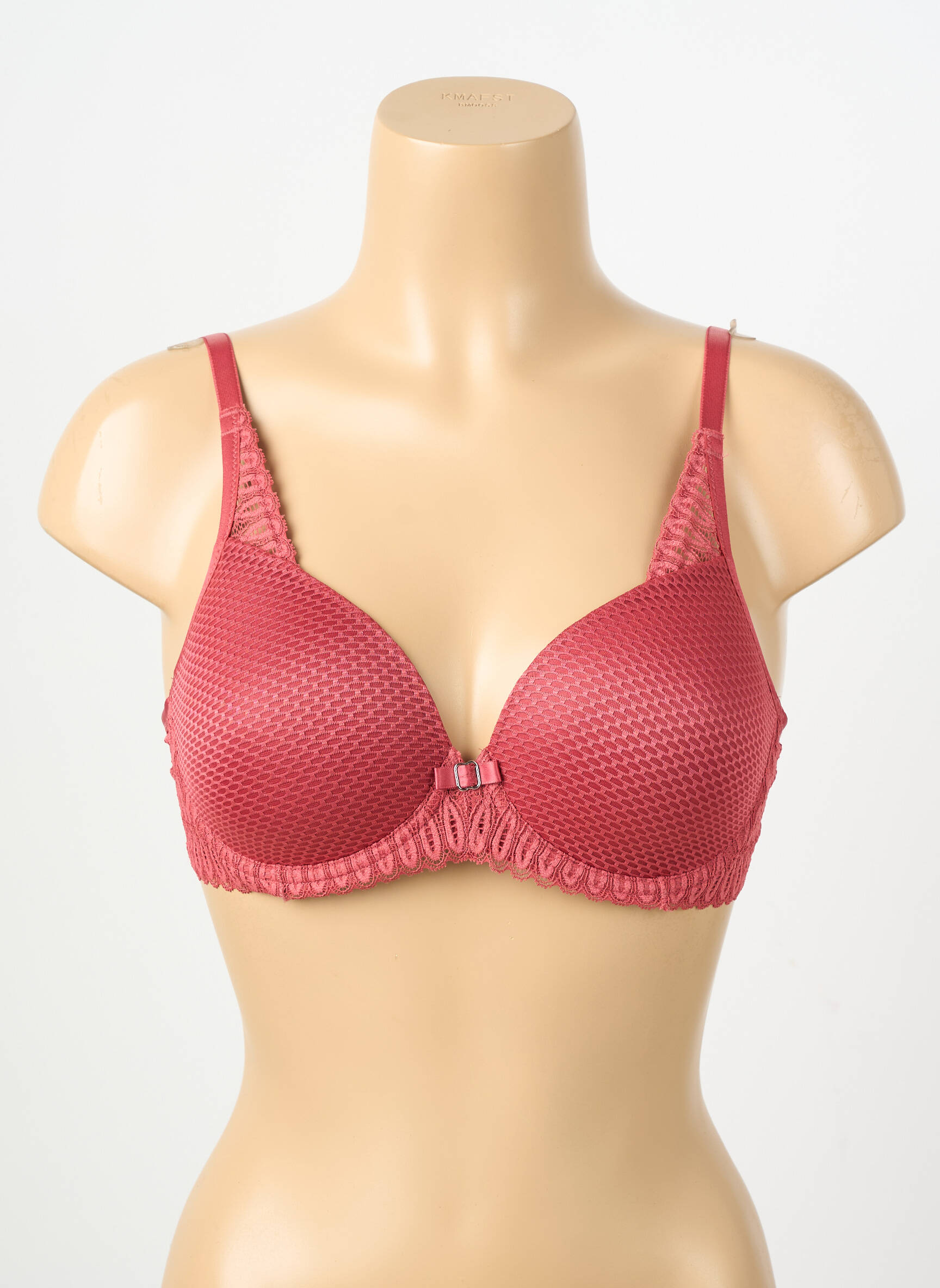 Sutien efect material satinat top sutien modelat portocaliu TRIUMPH femeie