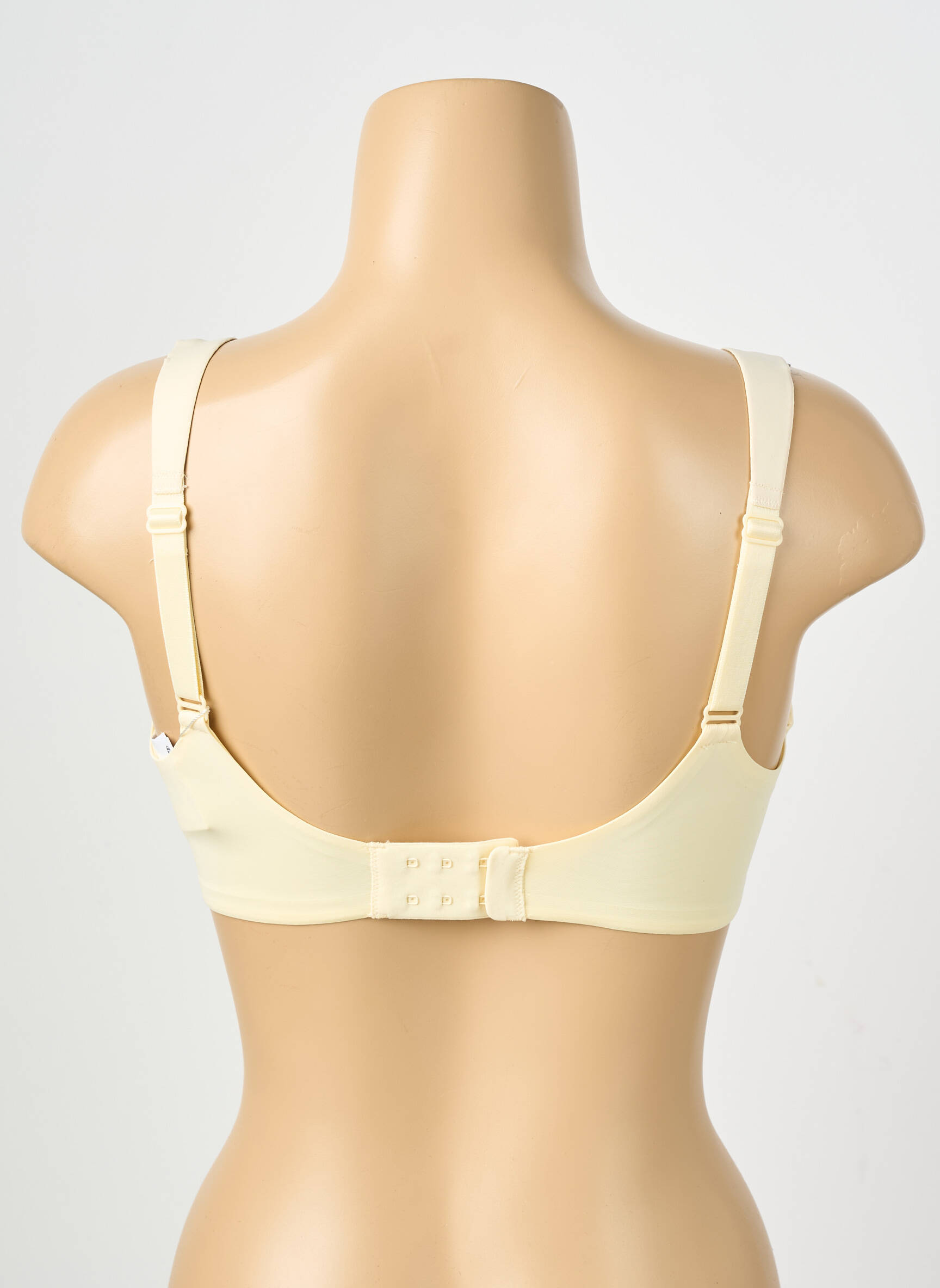 Sutien efect material satinat top sutien modelat galben TRIUMPH femeie