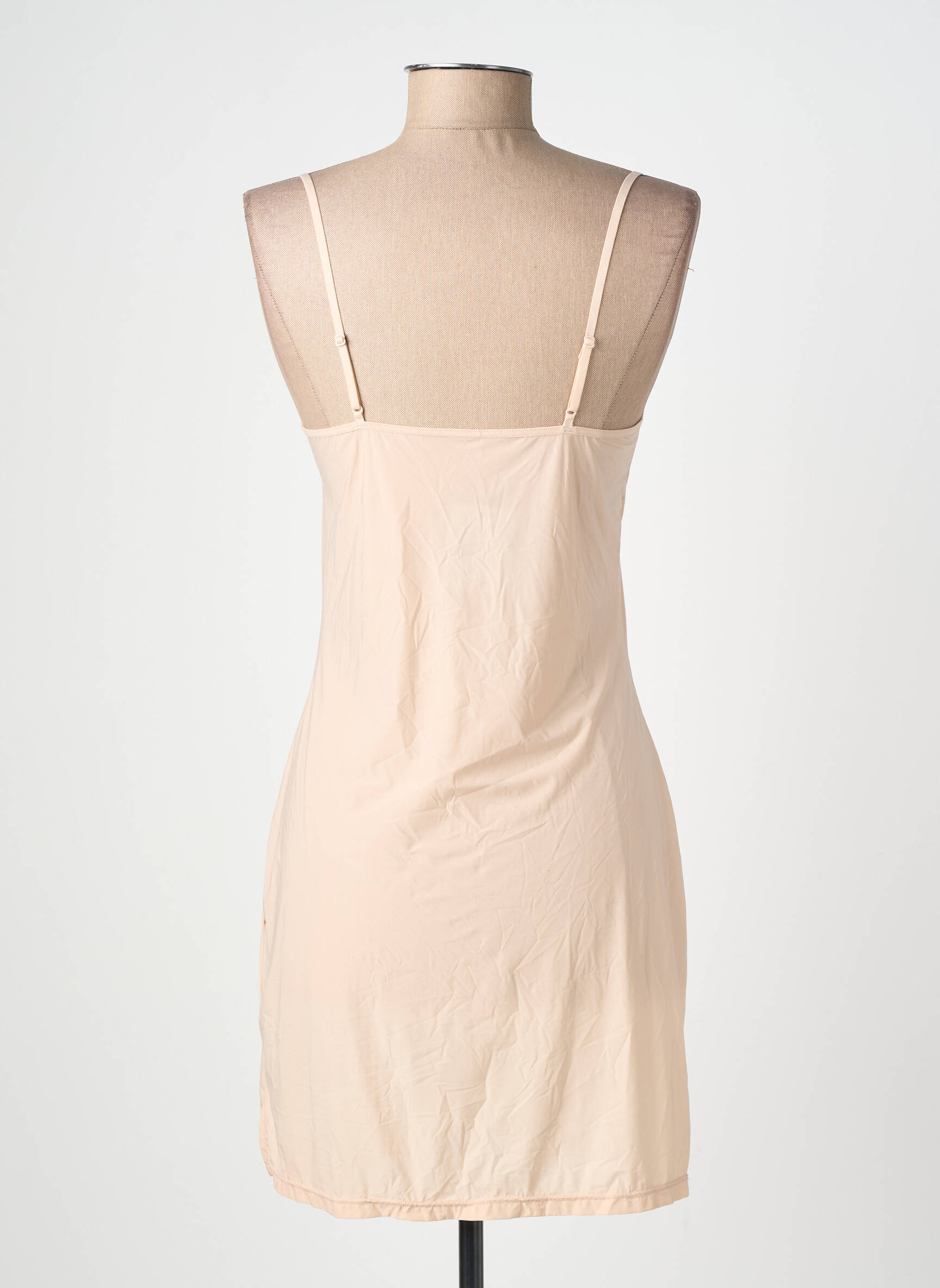Jupon/fond de rochie efect material satinat piele JANIRA femeie