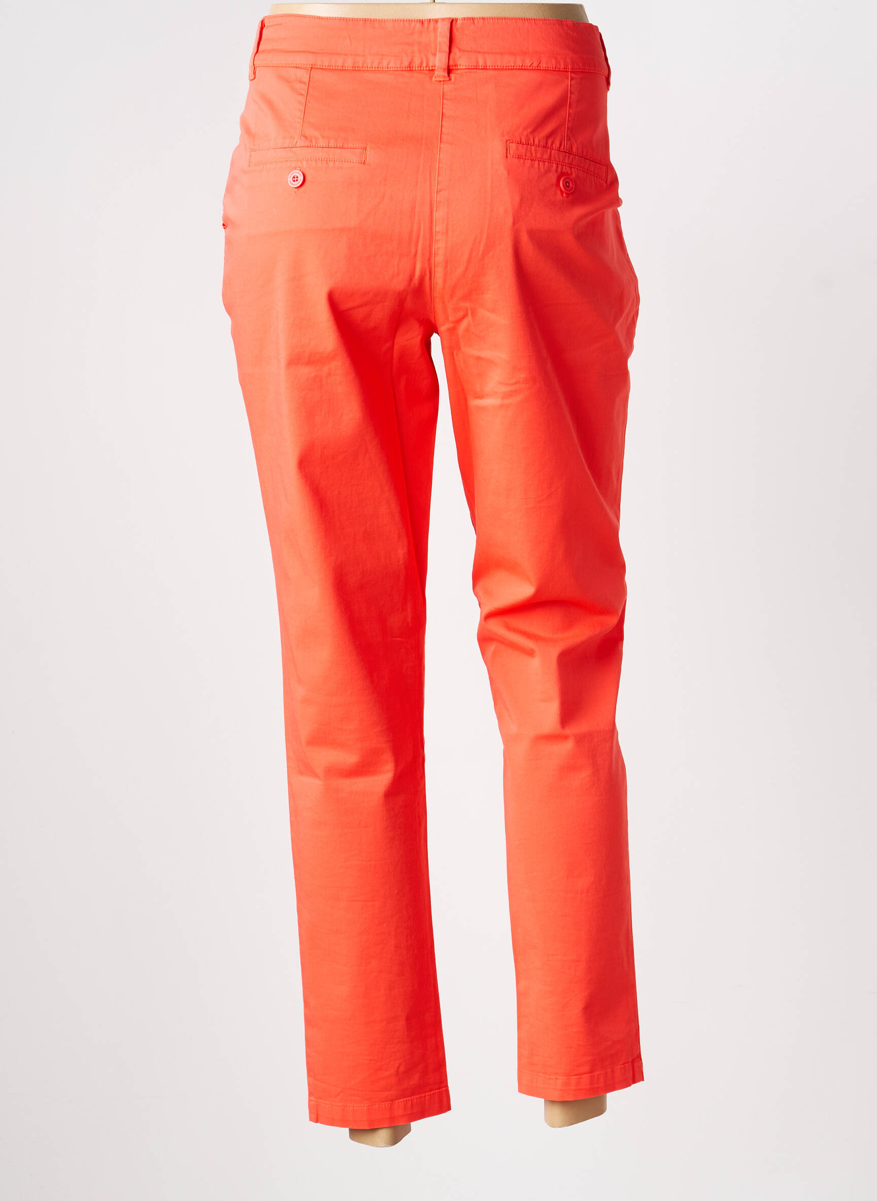 Pantalon slim elasticitate mărime normală portocalie LE PETIT BAIGNEUR femeie