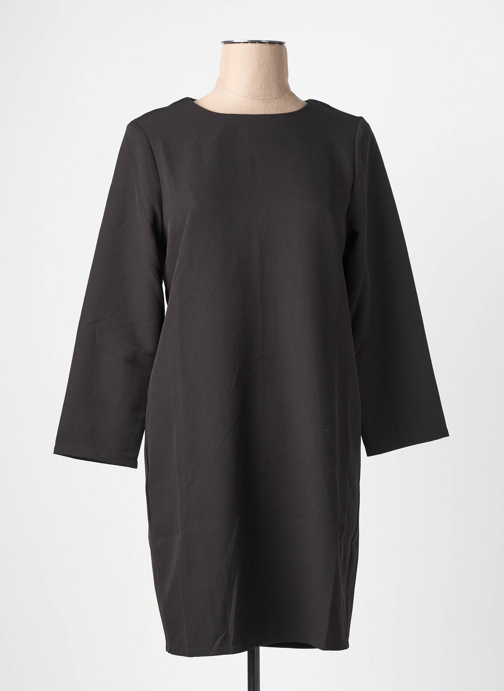 Rochie midi mâneci lungi mâneci lungi negru AKOZ DE TOI femeie