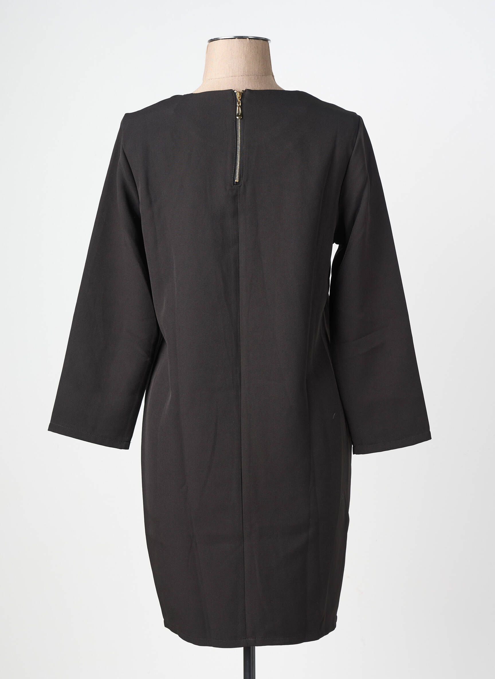 Rochie midi mâneci lungi mâneci lungi negru AKOZ DE TOI femeie