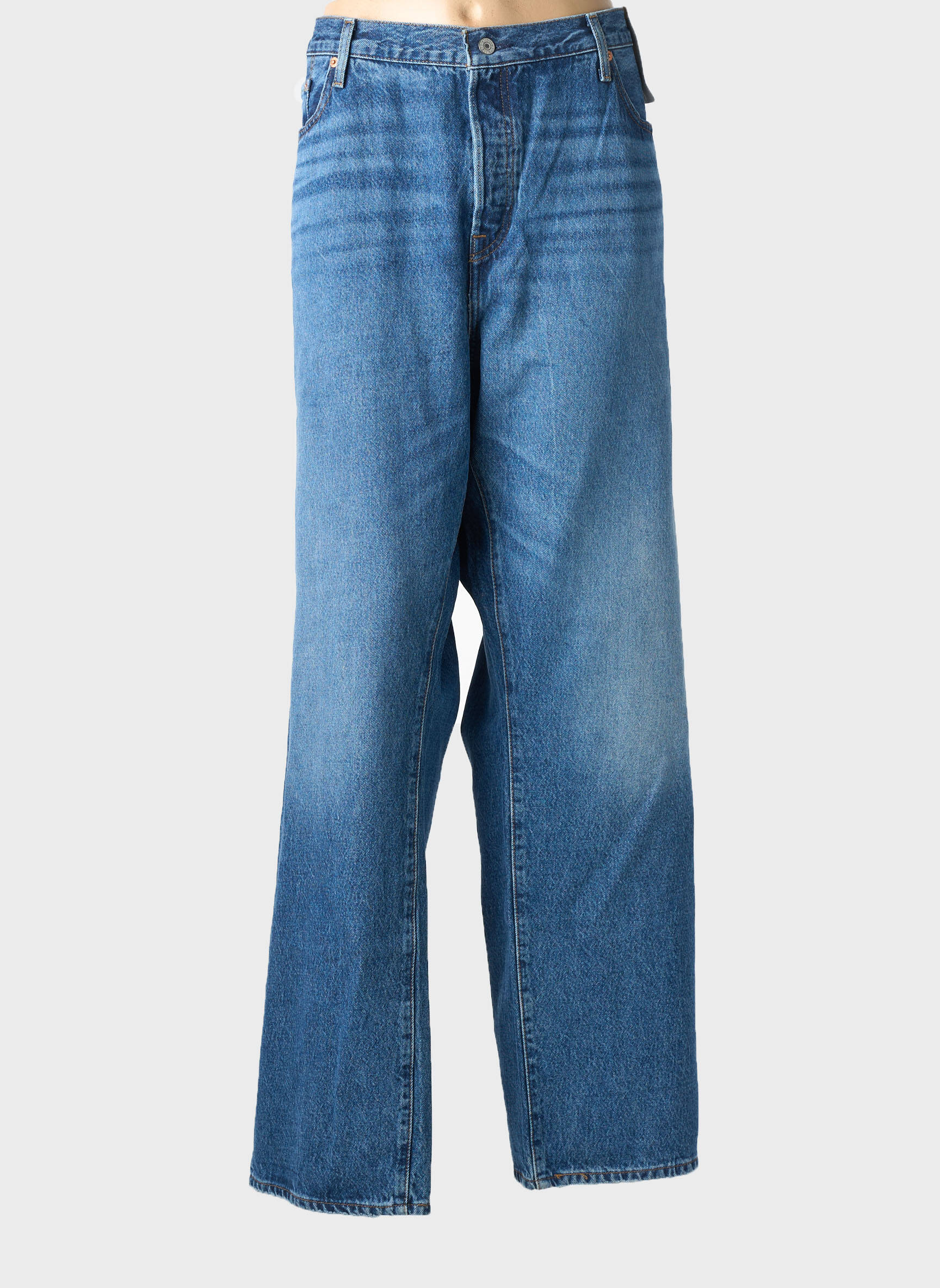 Blugi cu croială dreaptă elasticitate mărime normală albastru LEVI'S femeie