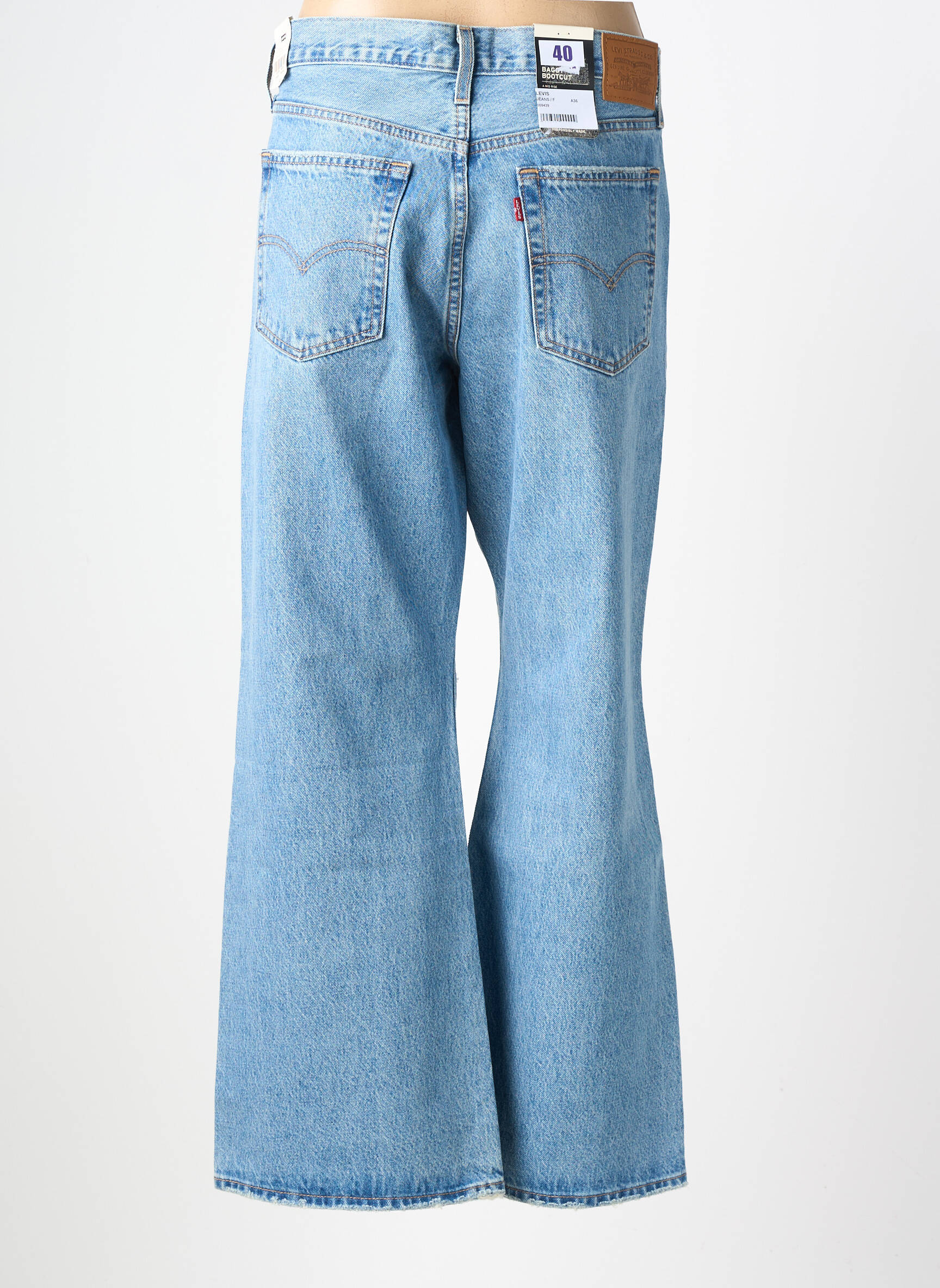 Blugi bootcut mărime normală mărime normală albastru LEVI'S femeie
