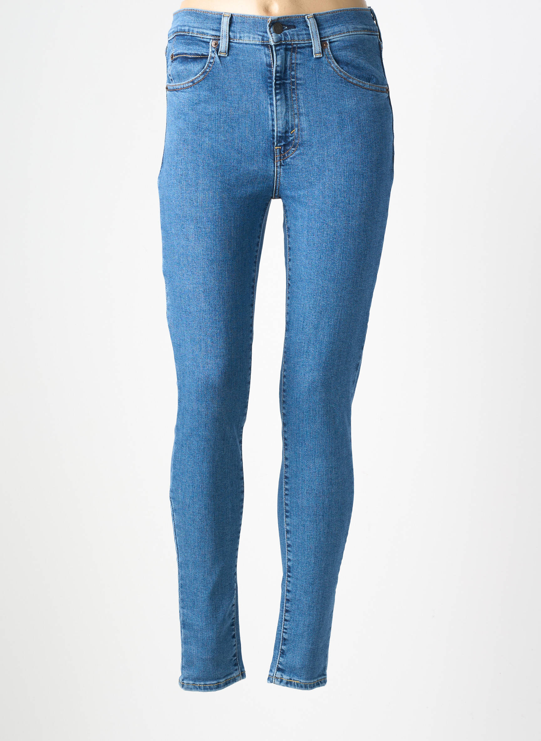 Blugi skinny talie înaltă talie înaltă albastru LEVI'S femeie