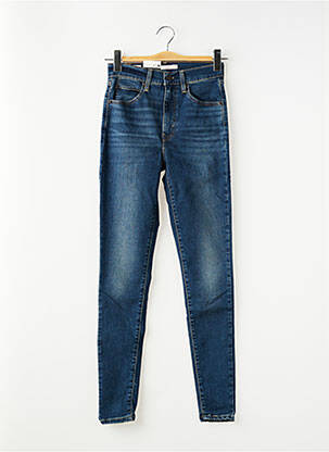 Blugi skinny țesătură brută mărime normală albastru LEVI'S femeie