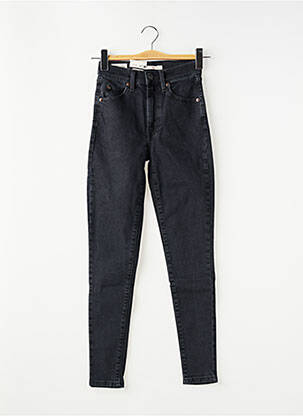 Blugi skinny țesătură brută mărime normală negru LEVI'S femeie