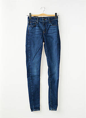 Blugi skinny țesătură brută mărime normală albastru LEVI'S femeie