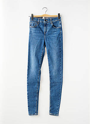 Blugi skinny țesătură brută mărime normală albastru LEVI'S femeie
