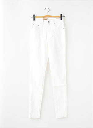 Blugi skinny țesătură brută mărime normală bej LEVI'S femeie