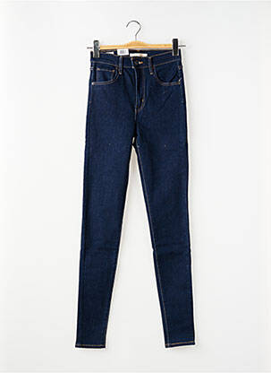 Blugi skinny țesătură brută mărime normală albastru LEVI'S femeie