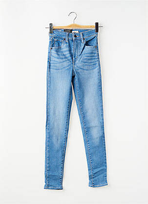 Blugi skinny țesătură brută mărime normală albastru LEVI'S femeie