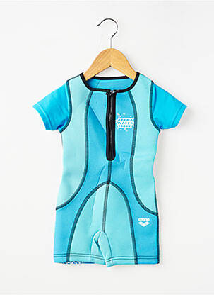 Costum de baie dintr-o singură piesă elasticitate albastru ARENA copil