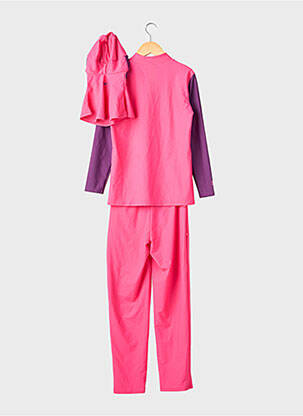 Set pantaloni mâneci lungi roz ARENA fată