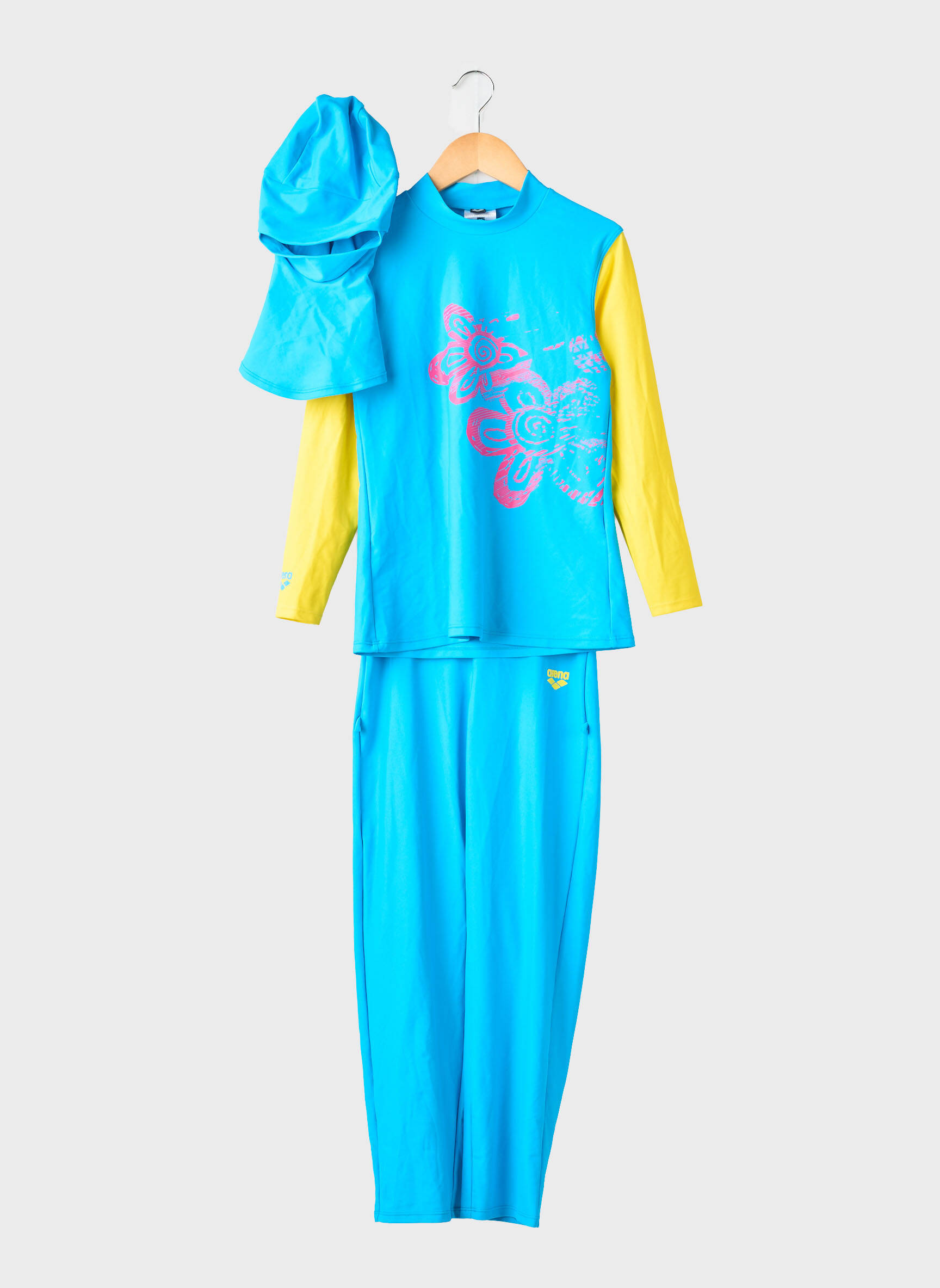 Set pantaloni talie elastică albastru ARENA băiat