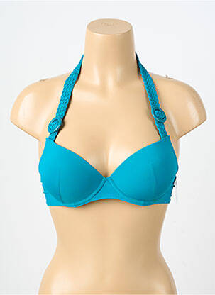 Sutien de costum de baie top sutien modelat top sutien modelat albastru AUBADE femeie