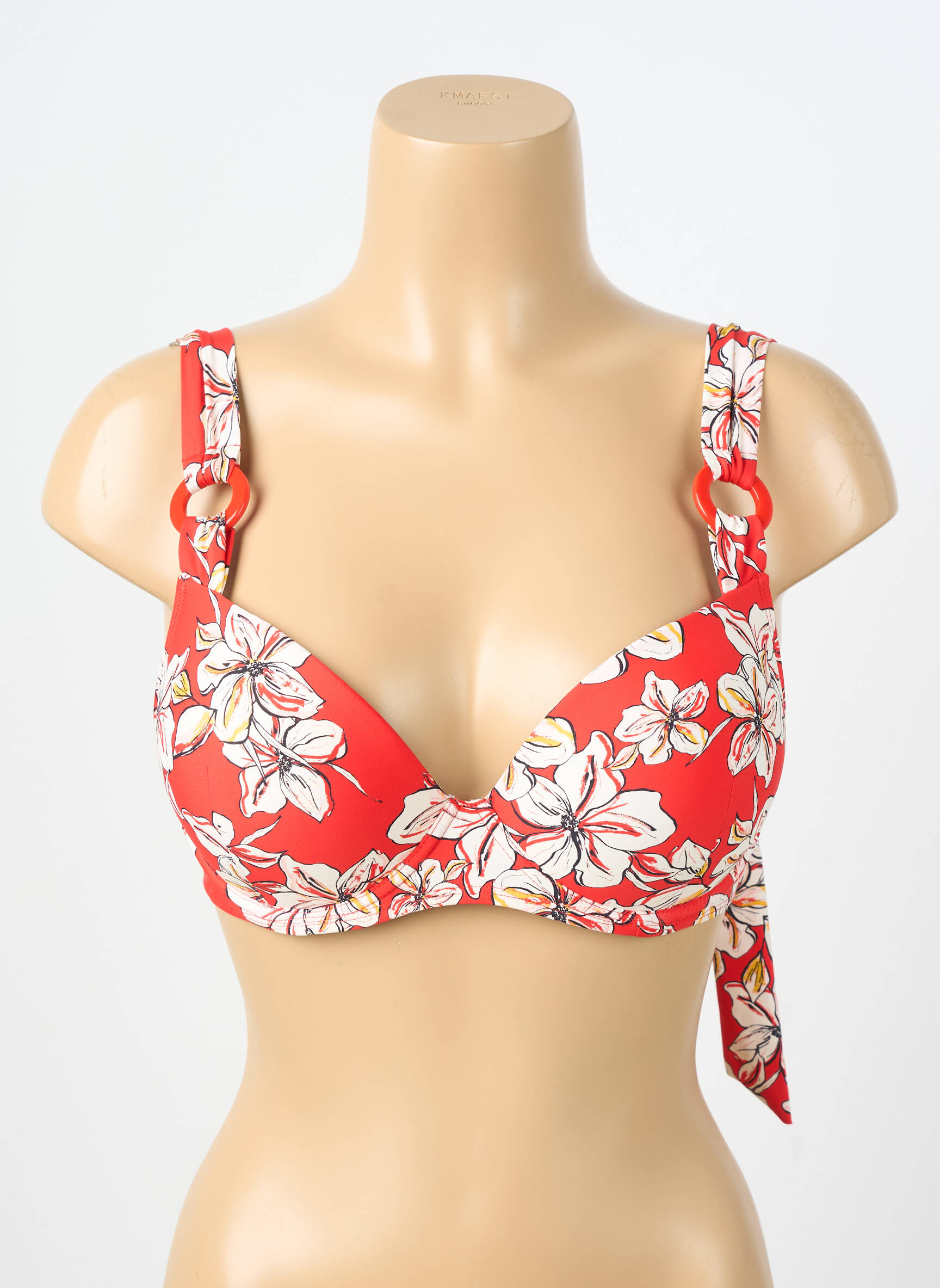 Sutien de costum de baie top sutien modelat top sutien modelat portocalie AUBADE femeie