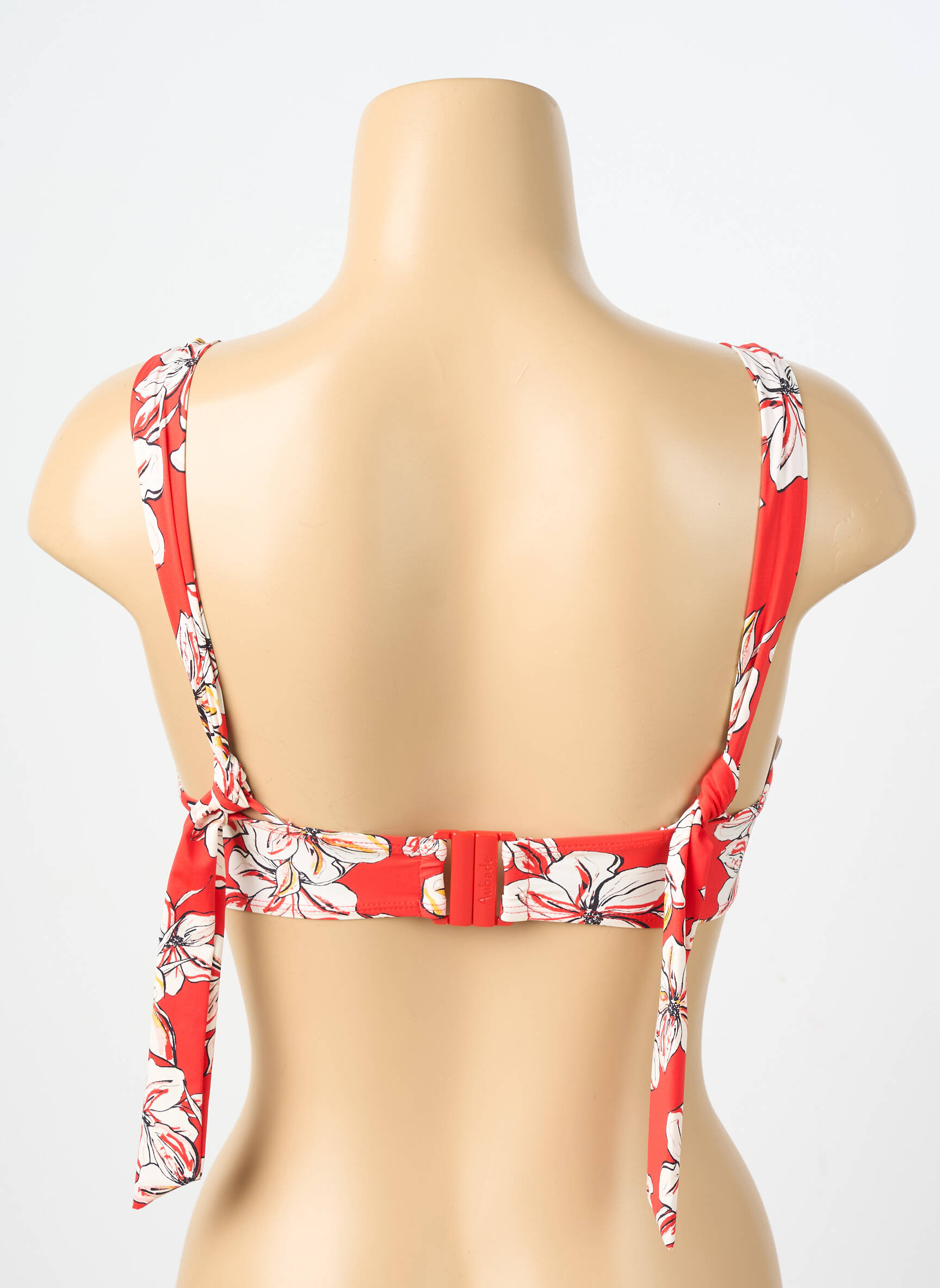 Sutien de costum de baie top sutien modelat top sutien modelat portocalie AUBADE femeie