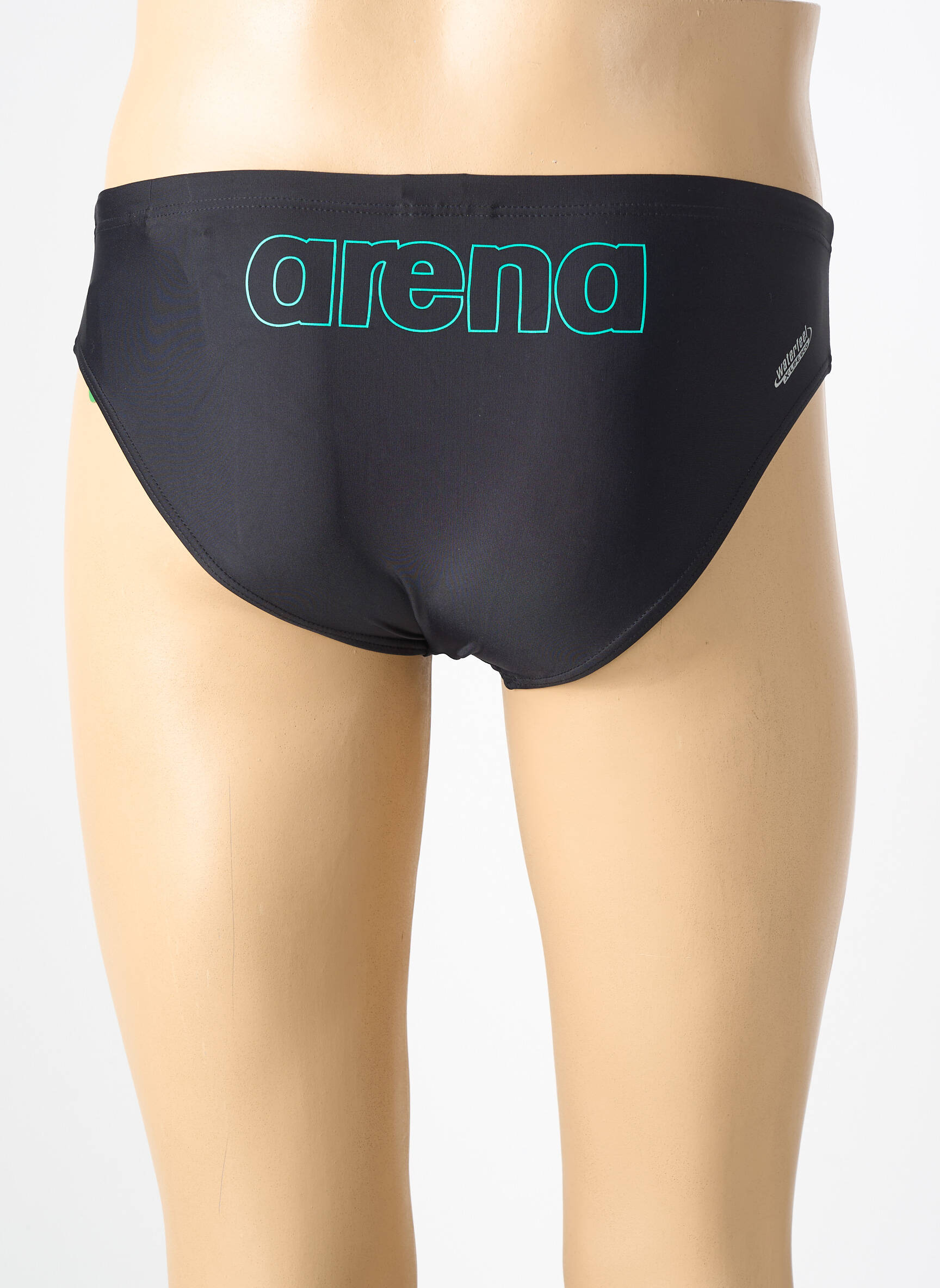 Slip de baie imprimeu fantezie negru ARENA bărbat