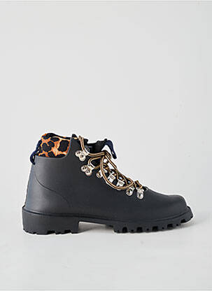 Adidași vârf rotund toc plat până la 3 cm negru ARIZONA LOVE femeie