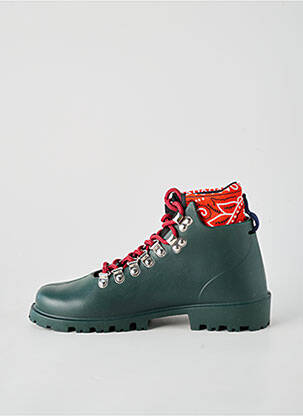 Adidași vârf rotund toc plat până la 3 cm verde ARIZONA LOVE femeie