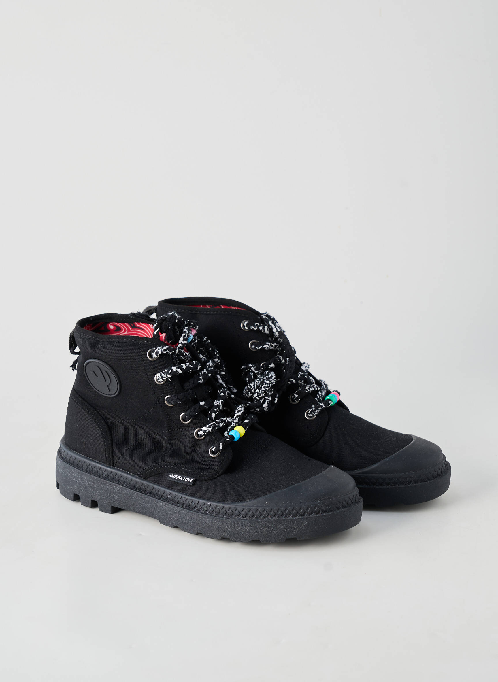 Adidași vârf rotund toc plat până la 3 cm negru ARIZONA LOVE femeie