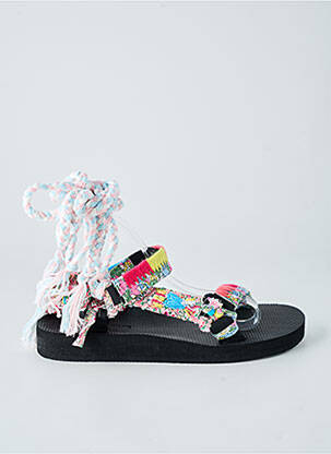 Mulete/saboți material neted toc plat până la 3 cm negru ARIZONA LOVE femeie