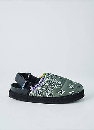 Mulete/saboți toc plat până la 3 cm verde ARIZONA LOVE femeie
