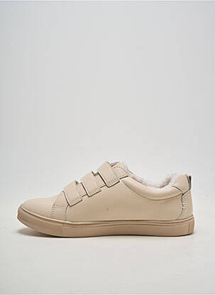 Adidași material neted toc plat până la 3 cm bej DAMART femeie